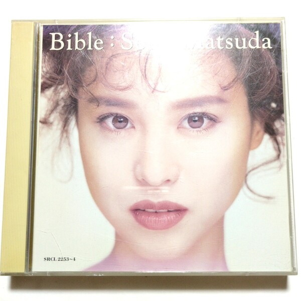 送料無料 松田聖子 ベストアルバム 2CD Bible 赤いスイートピー 青い珊瑚礁 夏の扉 SWEET MEMORIES 天使のウィンク 瑠璃色の地球 抱いて