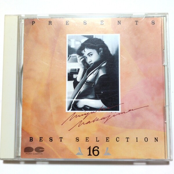 中島みゆき CD ベストアルバム 「PRESENTS BEST SELECTION 16」 時代 悪女 わかれうた 誘惑 横恋慕 あの娘 アザミ嬢のララバイ ホームにて