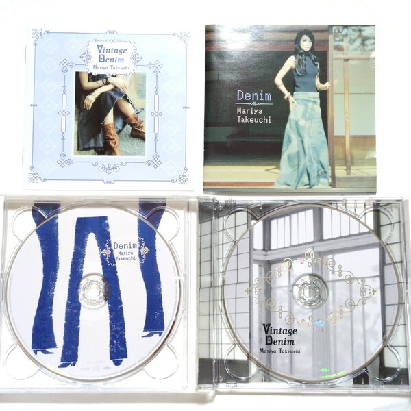 竹内まりや アルバム 「Denim(初回限定盤)」2CD 人生の扉 返信 みんなひとり スロー・ラヴ 終楽章 トライアングル ミラクル・ラヴ 約束