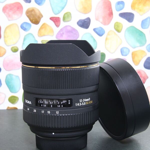 【N】 ◇超広角レンズ ◇SIGMA 12-24mm HSM ◇ニコン