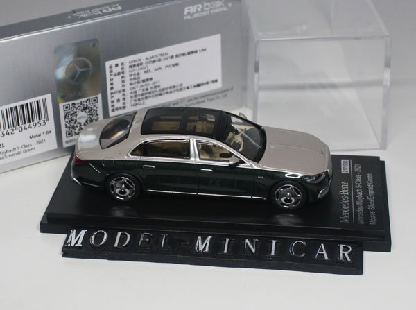 1:64 メルセデス ベンツ マイバッハ S600 プルマン クローム1