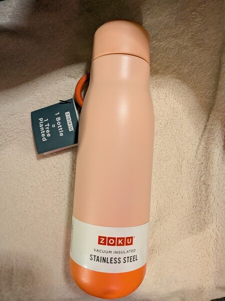 ZOKU ステンレスボトル500ml マットコーラル
