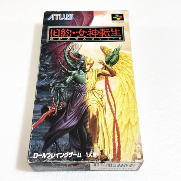 旧約・女神転生【中古美品・SFC日本版】 Yahoo!オークション -「旧約女神転生」の落札相場・落札価格