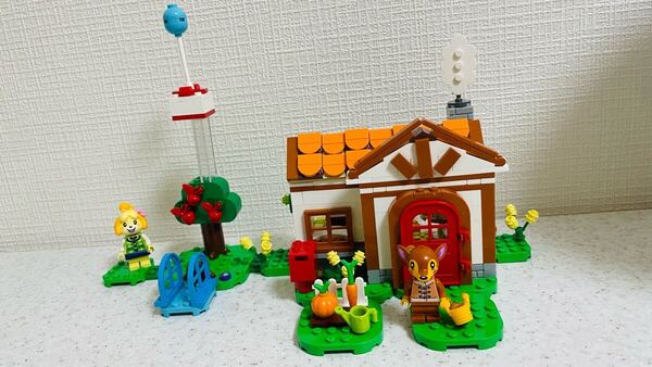 定価6000円 レゴ(LEGO) どうぶつの森 しずえさん、おうちにようこそ おもちゃ 77049 あつ森 0001