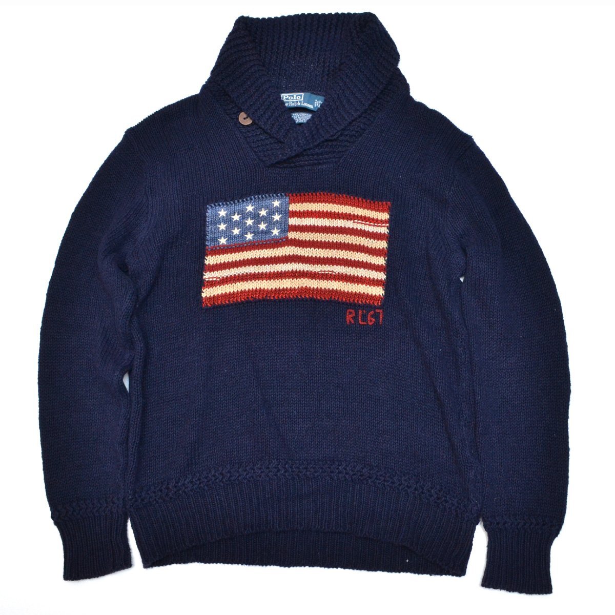超希少◎】polo jeans companyビーニー星条旗y2k美品