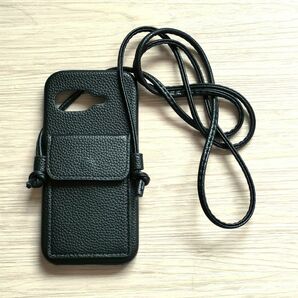 Google Pixel 9a ケース カード収納 ショルダー ブラック 管理251-18