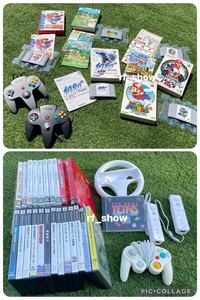 任天堂64 Wii ソフト リモコン スーパーマリオコレクション 太鼓の達人 PS2 プレステーション まとめ売り