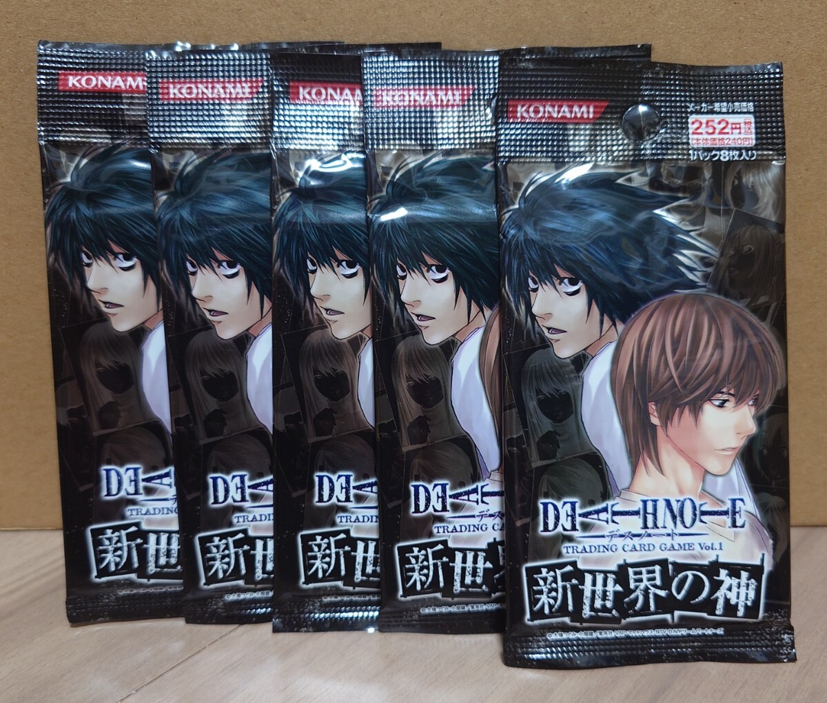 未使用　デスノート　DEATH NOTE トレーディングカード　接触　スターター 未開封 デスノート トレーディングカードゲーム スターター 接触