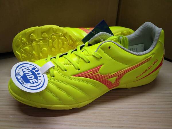 ミズノ MIZUNO ジュニア トレーニングシューズ サッカーシューズ フットサルシューズ 「モナルシーダネオ3Jr AS 」 P1GE242545 28,0cm
