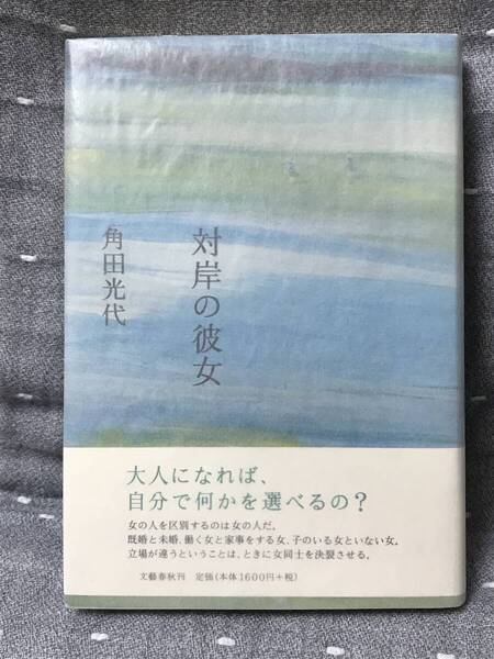 【極美品】 【送料無料】 【匿名配送】 角田光代 第132回直木賞受賞作 「対岸の彼女」 文藝春秋 2004年11月10日第一刷発行 初版・元帯