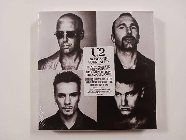 送料無料! U2 - Songs Of Surrender 4CD 602448147684 輸入盤CD 新品・未開封品