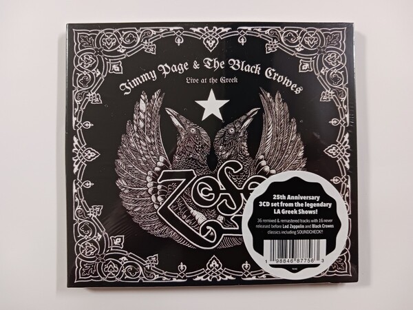 送料無料! Jimmy Page & The Black Crowes - Live At The Greek 25th Anniversary 3CD