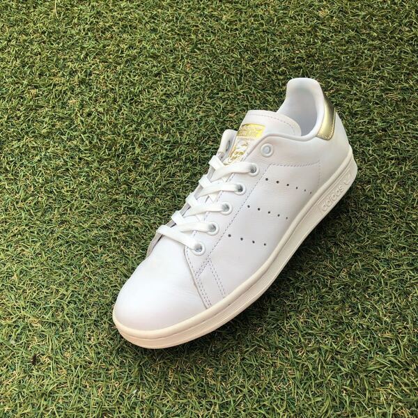 美品23 adidas STANSMISTH アディダス スタンスミス HB491
