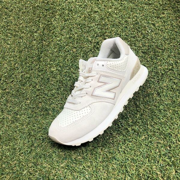 美品23 newbalance U574NBS ニューバランス HB584