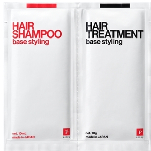 ベーススタイリングシャンプー10ml&トリートメント10g サシェセット
