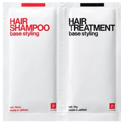 ベーススタイリングシャンプー10ml&トリートメント10g サシェセット