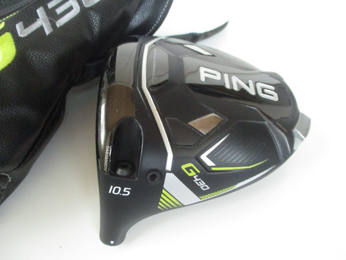 日本正規品　PING G430 MAX 5番　ヘッド単品 レフティ 左利き 左用 美品 日本仕様 G430 MAX 10.5° HC付 ピン PING 単体 マックス 綺麗