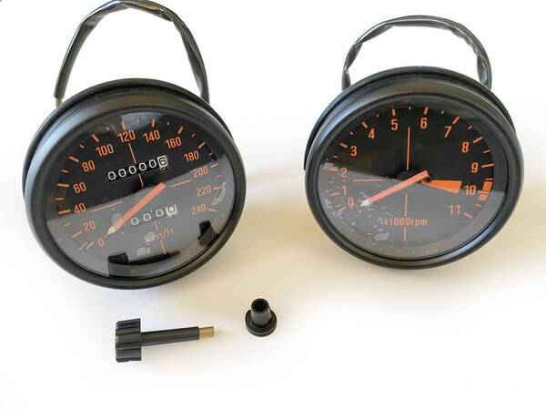 新品 ホンダ CBX1000 78-82 KPH スピードメーター+タコメーターセット