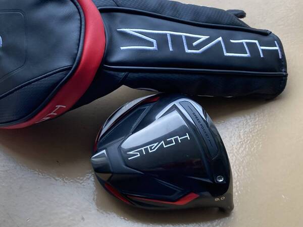 根強い人気 テーラーメイド ステルス 9度 ヘッドカバー付き