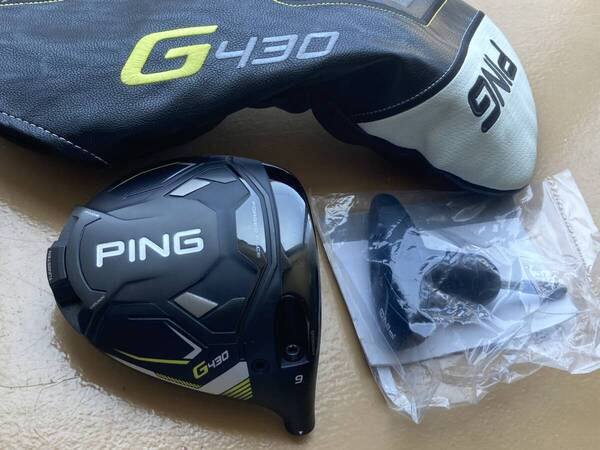人気 G430 LST 9度 ヘッドカバー&レンチ付き