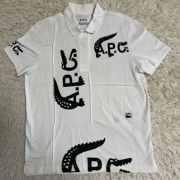 美品 【A.P.C.】アーペーセー LACOSTE ラコステ ポロシャツ 半袖