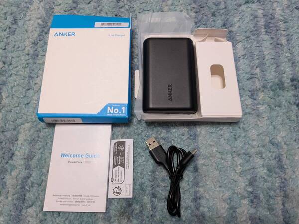 0706u0501 Anker PowerCore 10000 (10000mAh 大容量 モバイルバッテリー)【PSE技術基準適合/PowerIQ搭載】ブラック