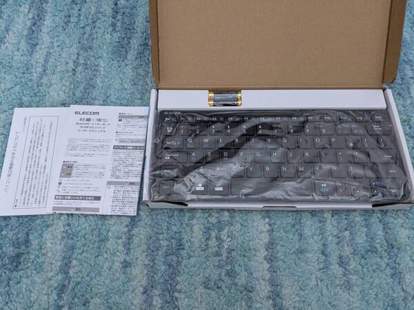 ◎0706u1627 エレコム キーボード Bluetooth パンタグラフ ミニキーボード ブラック TK-FBP102XBK
