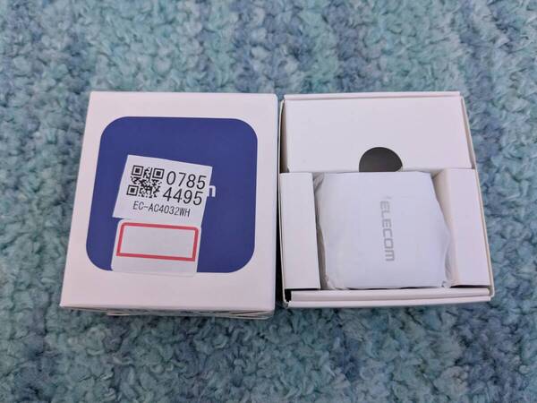 ◎0705u0222 エレコム 充電器 Type-C 3ポート USB-C×1 USB-A×2 32W USB PD対応 折りたたみ式プラグ GaN採用 ホワイト EC-AC4032WH