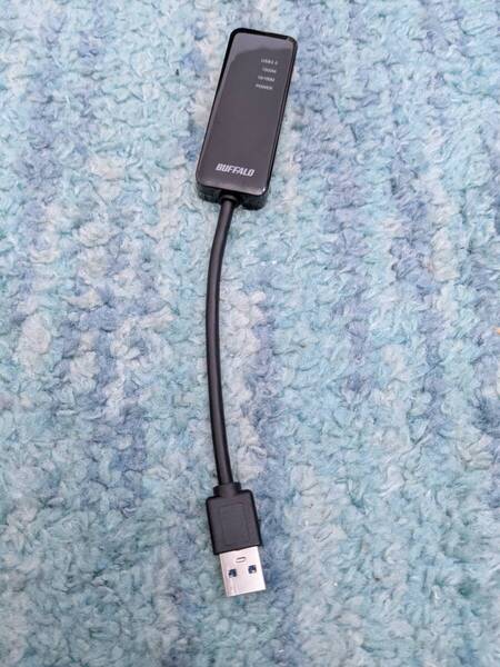 0706u0230 バッファロー 有線LANアダプター Giga Type-A USB3.2(Gen1)対応 ブラック LUA5-U3-AGTE-NBK