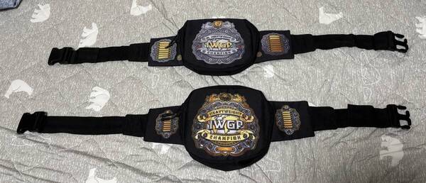 プロレス_ウエストバッグ_IWGPチャンピオンベルト_2点セット