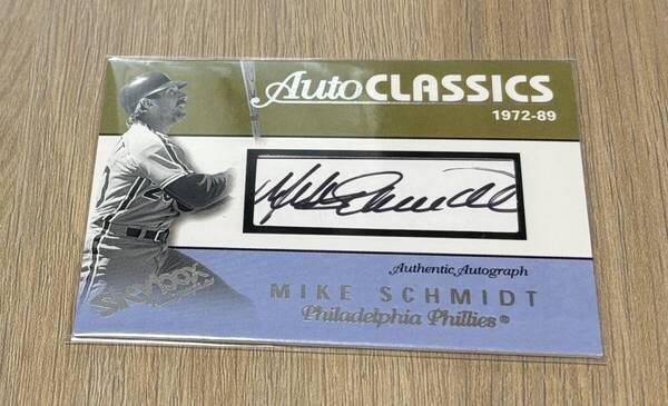 【MVP:3回】トレカ_MLB_Auto_直筆サイン入_25枚限定_Mike Schmidt_マイク・シュミット