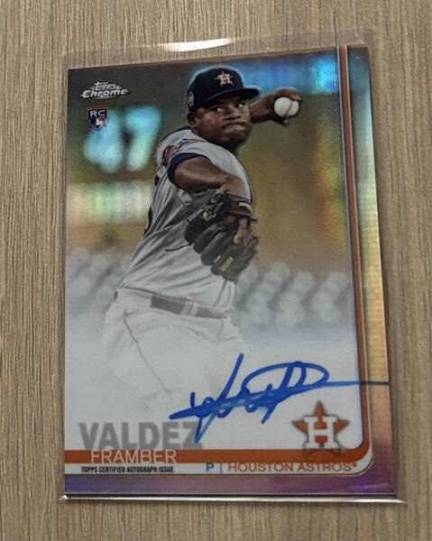 トレカ_MLB_Auto_直筆サイン入_Framber Valdez_フラムバー・バルデス