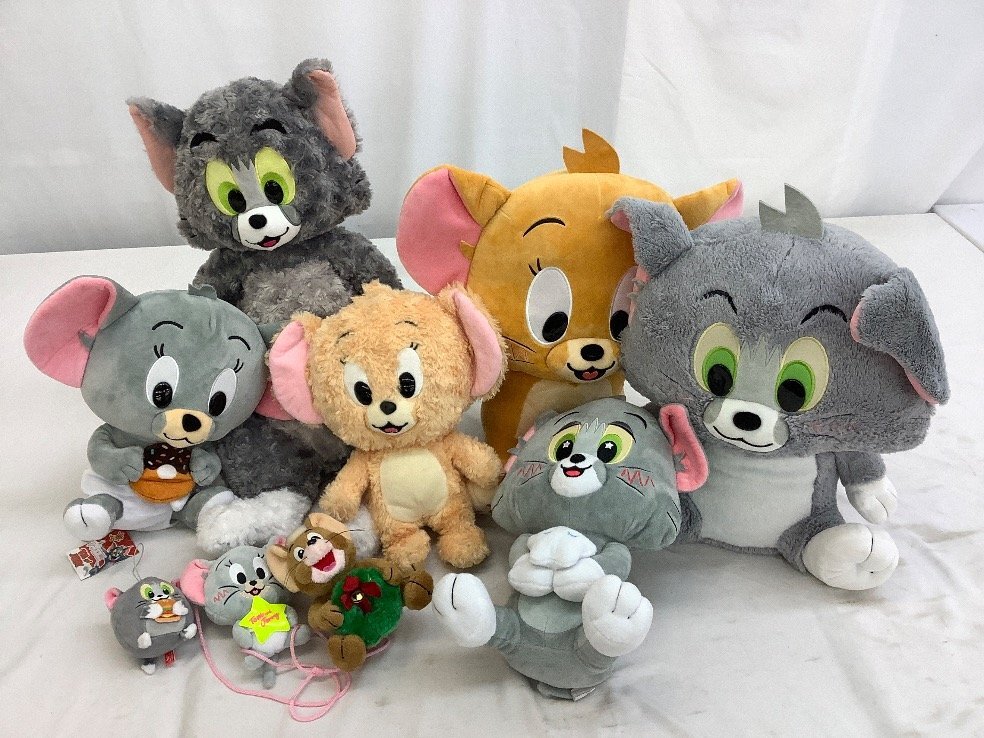 トムとジェリー トム＆ジェリー ぬいぐるみ 色々セット 中古品