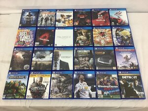 PS4ソフトまとめ/マイクラ/アンチャーテッド/BACK 4 BLOOD/龍が如く極2他 動作未確認 ACB ジャンク品