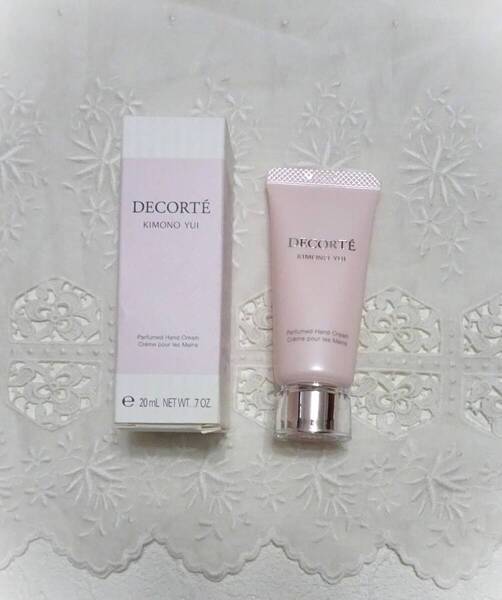 新品 未使用 送料無料 コスメデコルテ COSME DECORTE キモノユイ パフュームド ハンドクリーム 20g サンプル 試供品