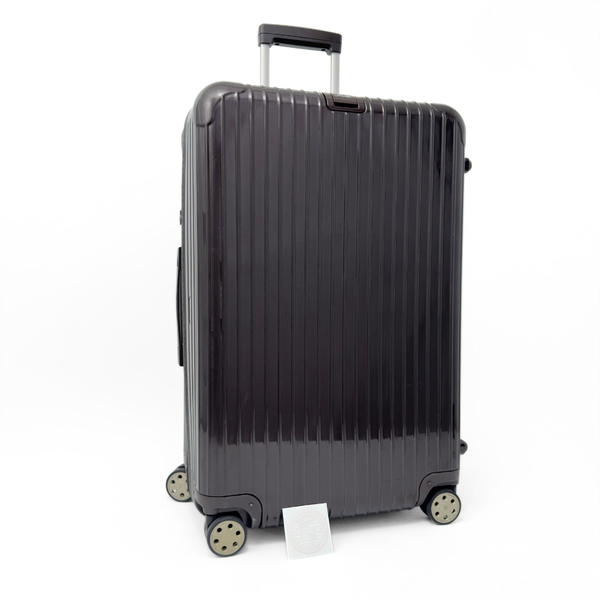 美品 RIMOWA リモワ SALSA DELUXE サルサデラックス 87L 4輪 TSAロック チェックインL ダークブラウン 焦茶色 スーツケース キャリーバッグ