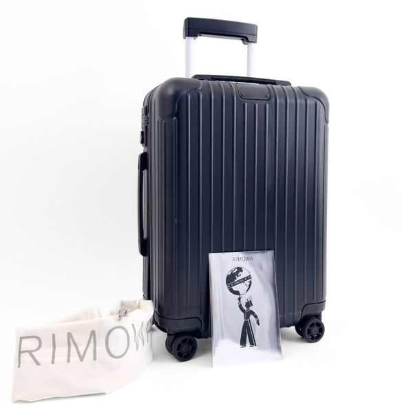 美品 RIMOWA リモワ Essential Cabin エッセンシャルキャビンS 機内持ち込み 34L 4輪 TSAロック ブラック 黒 スーツケース キャリーバッグ