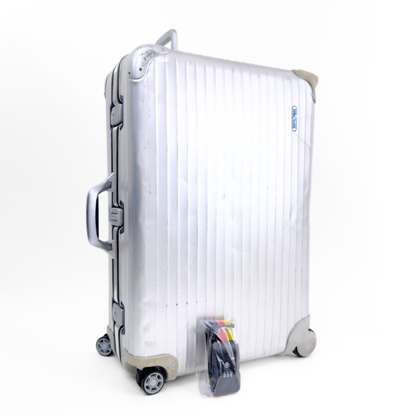 RIMOWA リモワ Silver Integral シルバーインテグラル 82L プルタブ 2+4輪 TSAロックベルト付 チェックインL スーツケース キャリーバッグ