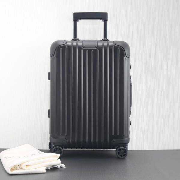 未使用 RIMOWA リモワ ORIGINAL CABIN オリジナルキャビンS 31L 機内持ち込み 4輪 TSAロック アルミ ブラック スーツケース キャリーバッグ