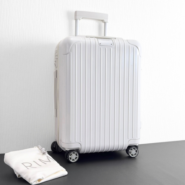 美品 RIMOWA リモワ Essential Cabin エッセンシャルキャビン 36L 機内持ち込み 4輪 TSAロック ホワイト 白 スーツケース キャリーバッグ