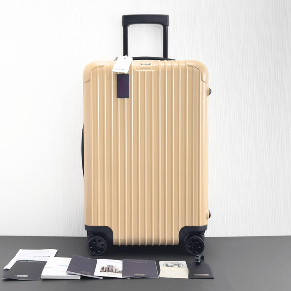 新品未使用 RIMOWA リモワ ユナイテッドアローズ 61L 4輪 TSAロック チェックインM ミルクティー ベージュ スーツケース キャリーバッグ