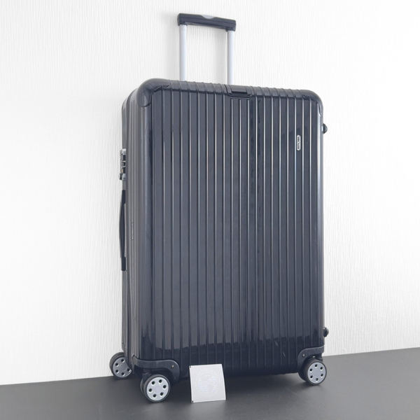 RIMOWA リモワ SALSA DELUXE サルサデラックス 最大容量 104L 4輪 TSAロック グロスブラック 黒 XL トランク スーツケース キャリーバッグ