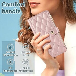 ピンク 手帳型 シック おしゃれ 高品質 PUレザー エクスペリア Xperia 1 VII 保護 財布型 スタンド機能 カード収納 ケース カバー