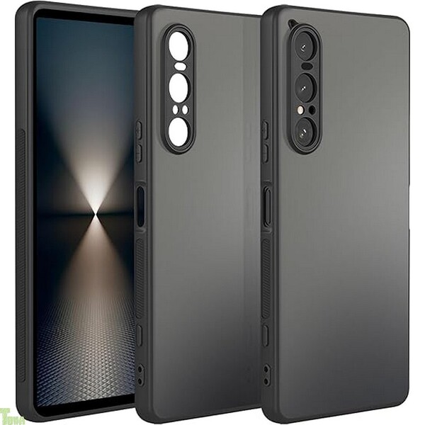 ブラック MIL規格 PC + TPU 超高品質素材採用 ワイヤレス充電 ストラップホール エクスペリア Xperia 1 VII 保護 ケース カバー バンパー