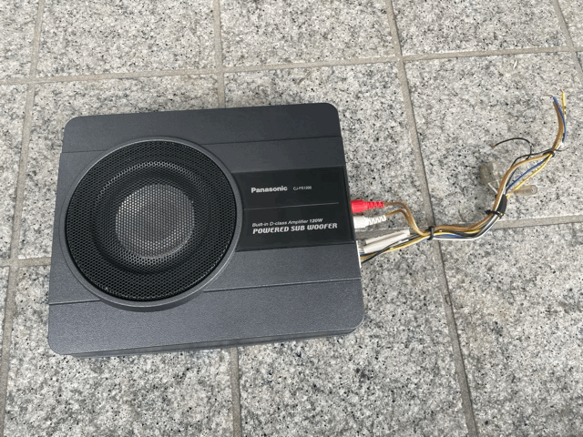 D-512 ☆ パナソニック CJ-PS1200 ☆ パワード・サブウーファー