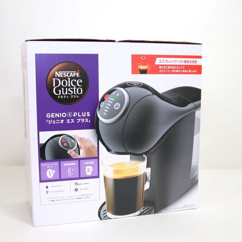 Nescafe Dolce Gusto GENIO S 未使用品 Nescafe Dolce Gusto Genio S Plus 15Bar 1340W 0.8L 30s
