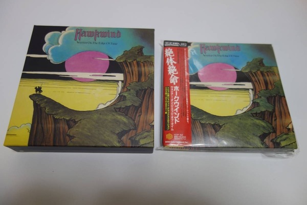 【帯あり・特典BOX付】HAWKWIND / 絶体絶命 デラックスエディション 紙ジャケット仕様 2HQCD+DVD リマスター盤 ホークウインド