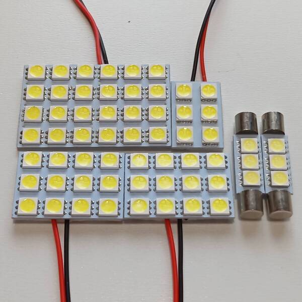 GK1W エクリプスクロス 後期 超爆光! T10 LED ルームランプ 6個セット 三菱 /s24/s12/f3