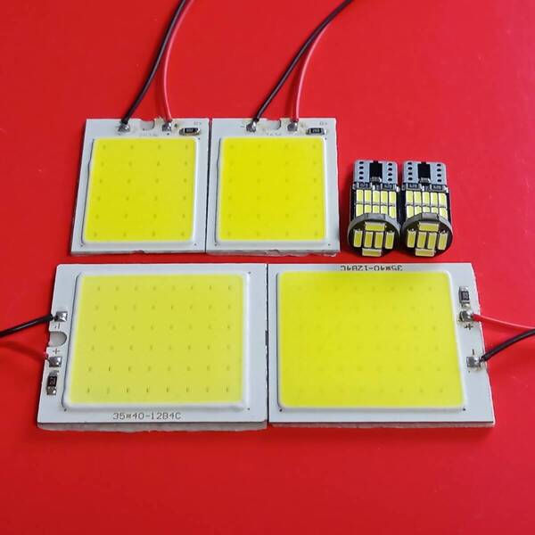 ZRR80系 エスクァイア 超爆光! T10 LED ルームランプ COB 全面発光 6個セット ホワイト トヨタ /c48/c24/26