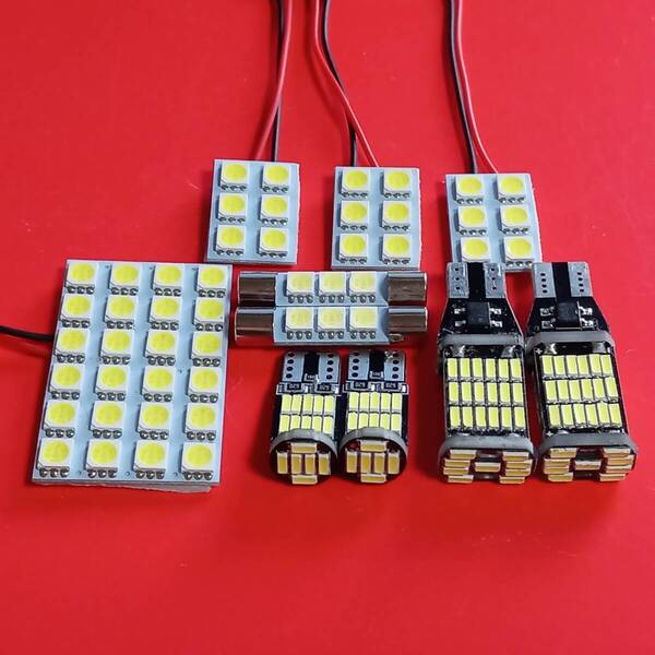 GUD GUE クロストレック 超爆光!T10 LED ルームランプ バックランプ ナンバー灯 10個セット ホワイト スバル /s24/s6/f3/45/26